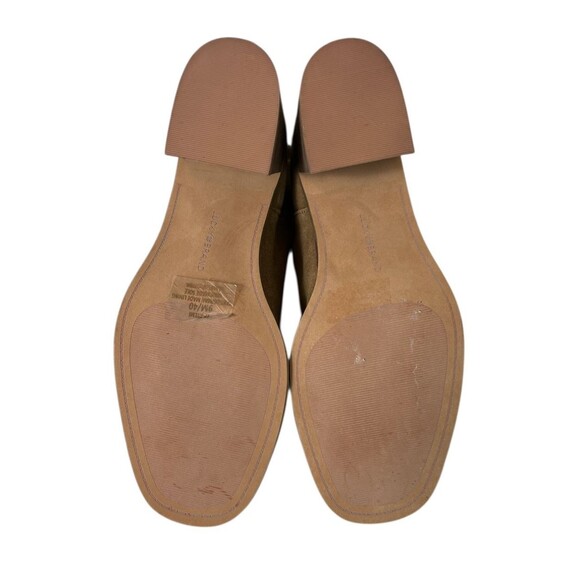 Lucky Brand Ryemi Peep-Toe Boho Ankle Boots Booties  Size US 9  Brown Suede - Picture 10 of 11